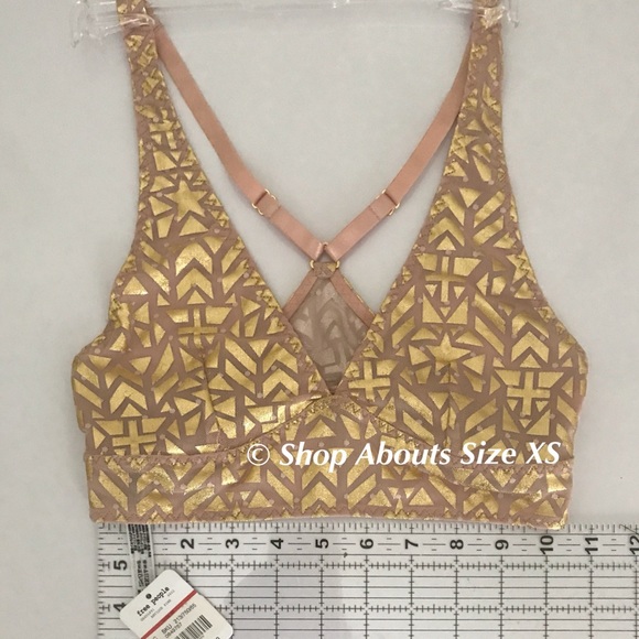 Free People Wonderland Pink Bralette Bra OB655891 - Picture 7 of 8